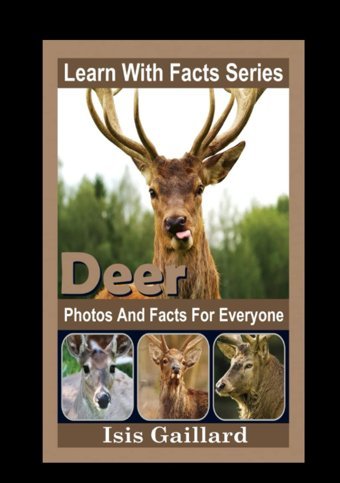 Deer Photos And Facts For Everyone: Animals İn Nature (Learn With Facts Series) Gaillard, Isis Learn Wıth Facts