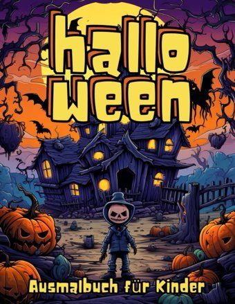 Halloween Malbuch Für Kinder Ab 6 Jahren: Groes Halloween Ausmalbuch Für Mdchen Und Jungen | 40 Motive Zum Ausmalen | Halloween Und Herbst Ausmalbilder Für Kinder Eibl, Daniel Independently Publıshed