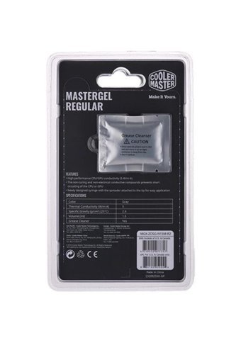 Cooler Master MasterGelReguler 5 W/mk Şırınga Termal Macun 12 gr