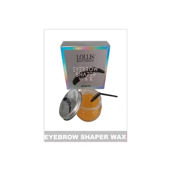 Lollis Şeffaf Wax Kaş Sabitleyici