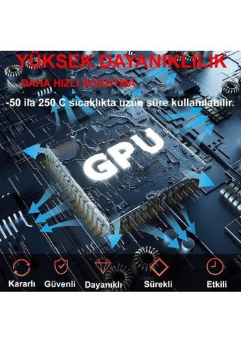 Thermal Grease HY-510 1.93 W/mk Şırınga Ekran Kartı Termal Macun 35 gr