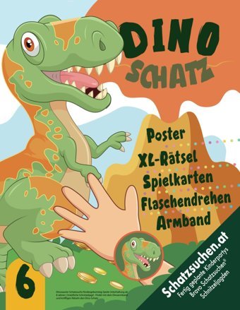 Dinosaurier Schatzsuche Kindergeburtstag Spiele Unterhaltung Ab 6 Jahren: Schnitzeljagd İn Der Urzeit Mit Dino-Armband Und Kniffligen Rtseln Für Junge & Mdchen (Bravo Schatzsuche) (German Edition) Bravo, Birgit Independently Publıshed