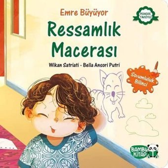Emre Büyüyor - Ressamlık Macerası Wikan Satriati Bambu Kitap