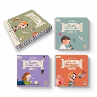 Çocuk Üniversitesi Biyoloji Seti - 3 Kitap Takım Çağrı Odabaşı Sincap Kitap