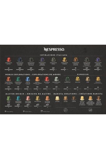 Nespresso Tüm Kahveler 100 Kapsül Mix Deneme Seti 100'lü Kapsül Kahve
