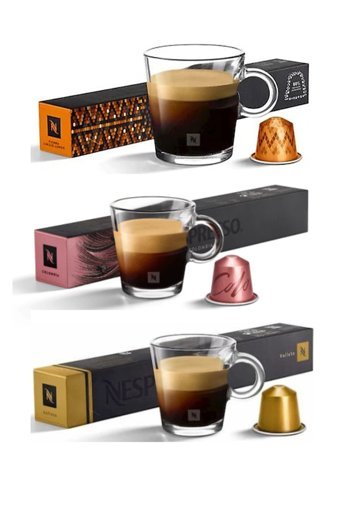 Nespresso Türkiye Favorileri Lungo 3x10'lu Kapsül Kahve
