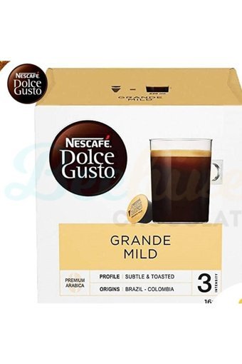 Nescafe Grande Mild 16'lı Kapsül Kahve