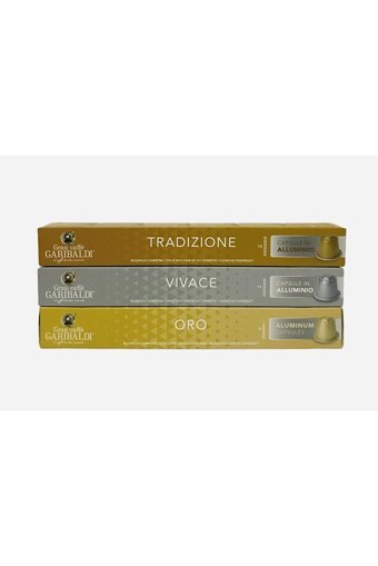 Gran Caffe Garibaldi Tradizione-Vivace-Oro 3x10'lu Kapsül Kahve