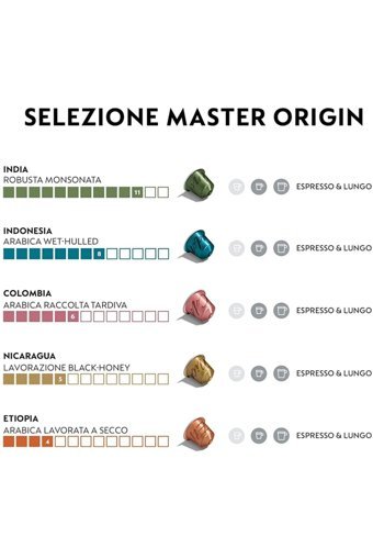 Nespresso Master Origins 10x10'lu Kapsül Kahve