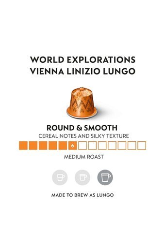 Nespresso Vienna Linizio Lungo Lungo 5x10'lu Kapsül Kahve