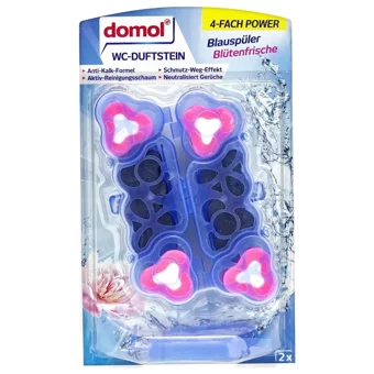 Domol Wc Kokusu Klozet Blok Çiçek Ferahlığı 96 gr