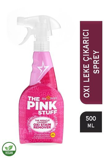 The Pink Stuff Mucizevi Oxi Leke Çıkarıcı Sprey 500 ml - Mucizevi Tuvalet Temizleyici 750 ml