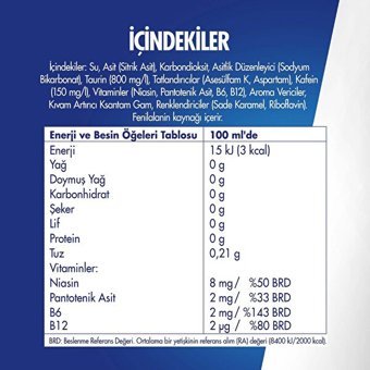 Red Bull Enerji İçeceği Şekersiz 4 Adet 250 ml