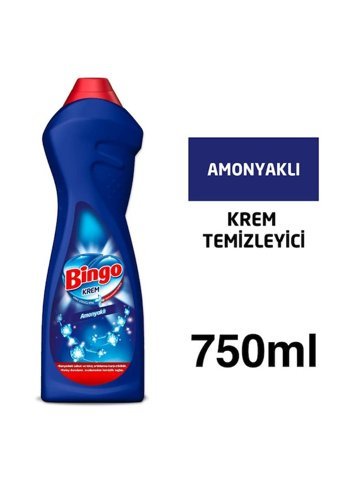Bingo Krem Banyo Yüzey Temizleyici Amonyaklı 750 ml