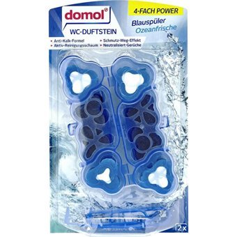 Domol Wc Kokusu Klozet Blok Mavi Okyanus Ferahlığı 96 gr