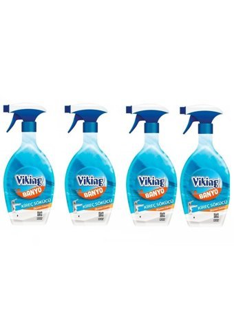 Viking Banyo Kireç Sökücü Sprey 4x750 ml