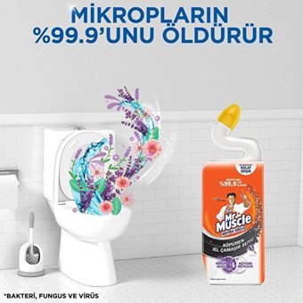 Mr. Muscle Köpüren Jel Çamaşır Suyu Lavanta 750 ml