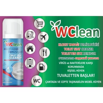 WClean Klozet Dezenfektan Sprey 50 ml
