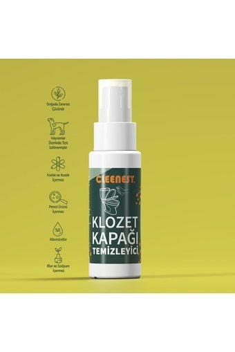Cleenest Klozet Kapağı Temizleyici Taşınabilir Spreyli 50 ml