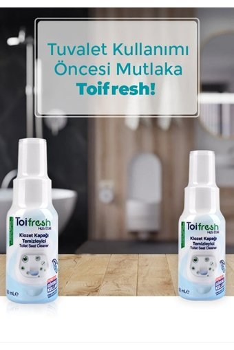 ToiFresh Anlık Klozet Kapağı Temizleyicisi 50 ml