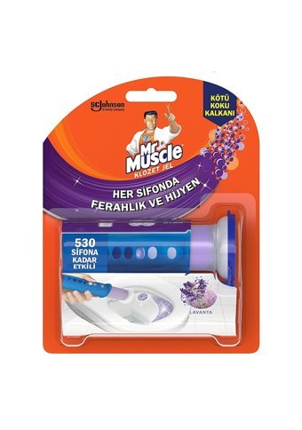 Mr. Muscle Klozet Jel Tuvalet Temizleyici Lavanta 38 gr