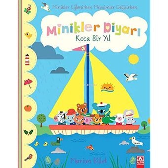 Minikler Diyarı - Koca Bir Yıl Marion Billet Altın Kitaplar