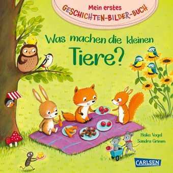 Mein Erstes Geschichten-Bilder-Buch: Was Machen Die Kleinen Tiere? Grimm, Sandra Carlsen Comics
