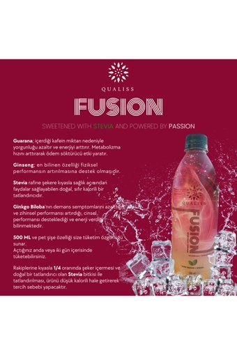 Qualiss Enerji İçeceği 12 Adet 500 ml