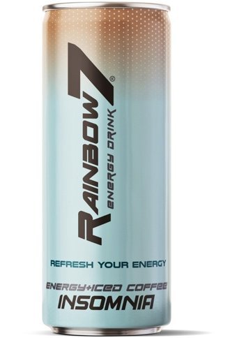 Rainbow7 Kahve Aromalı Enerji İçeceği 250 ml