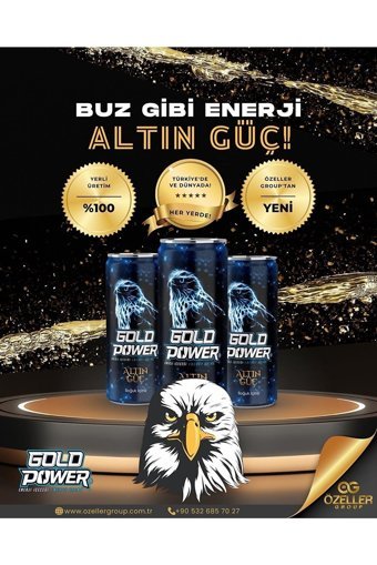 Gold Power Enerji İçeceği 24 Adet 250 ml