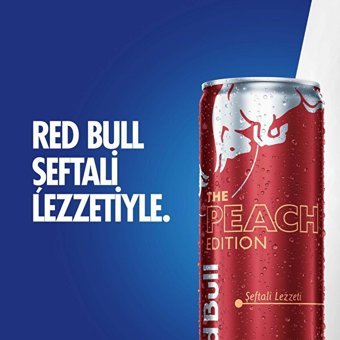 Red Bull Şeftali Aromalı Enerji İçeceği 250 ml