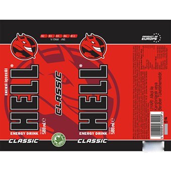 Hell Energy Enerji İçeceği 500 ml