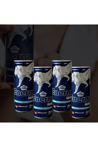 Amg Power Energy Enerji İçeceği 4 Adet 250 ml