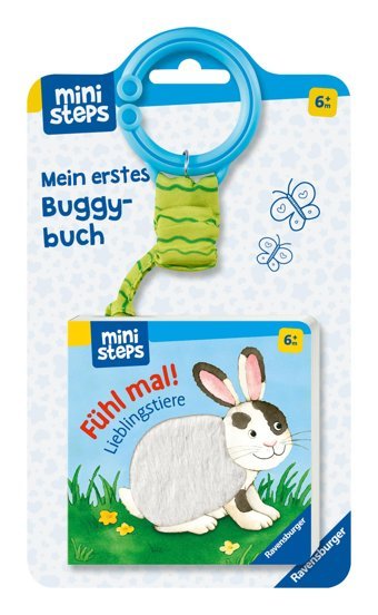 Mein Erstes Buggybuch: Fühl Mal! Lieblingstiere: Ab 6 Monate (Ministeps Bücher) Yaga, Ava-Barb Ravensburger