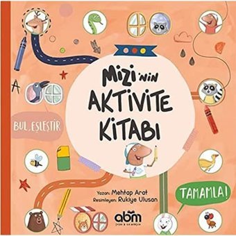 Mizinin Aktivite Kitabı Mehtap Arat Abm Yayınevi