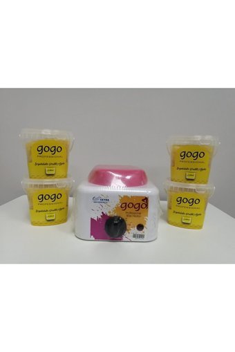 Gogo Professional Natural Tüm Ciltler İçin Boncuk Ağda 4x250 gr