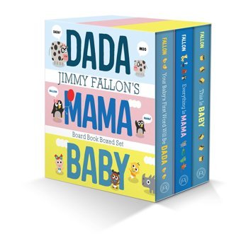Jimmy Fallon'S Dada, Mama, And Baby Board Book Boxed Set Fallon, Jimmy Feiwel & Friends