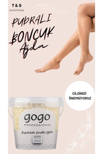 Gogo Soyulabilir Pudralı Hassas Ciltler İçin Boncuk Ağda 250 gr