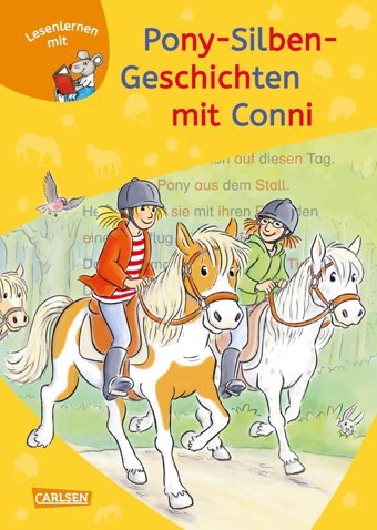 Lesemaus Zum Lesenlernen Sammelbnde: Pony-Silben-Geschichten Mit Conni: 3 Geschichten İn 1 Band | Lesetexte Mit Farbiger Silbenmarkierung: 49 Boehme, Julia Carlsen Comics