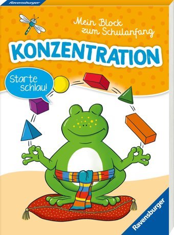 Mein Block Zum Schulanfang: Konzentration Jebautzke, Kirstin Ravensburger