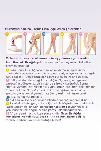 Sesu İlk Adım Tüm Ciltler İçin Boncuk Ağda 2x250 gr