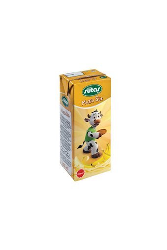 Sütaş Muzlu Süt 27'li 180 ml