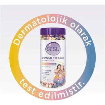 Sesu Kömürlü Hassas Ciltler İçin Boncuk Ağda 3x250 gr