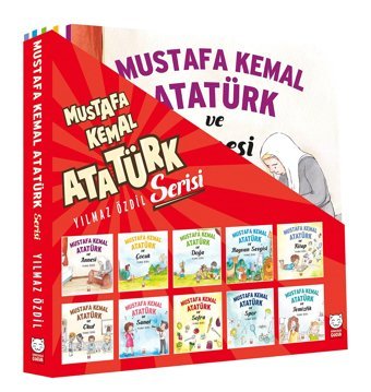 Mustafa Kemal Atatürk Serisi (10 Kitap Takım) Yılmaz Özdil Kırmızı Kedi Yayınevi