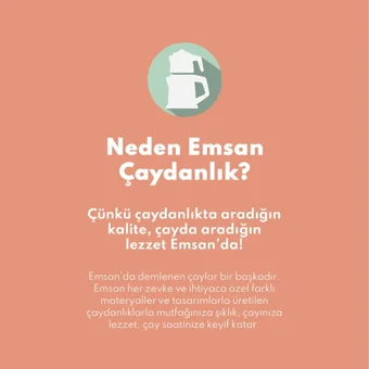 Emsan Helis Çelik Çaydanlık Inox