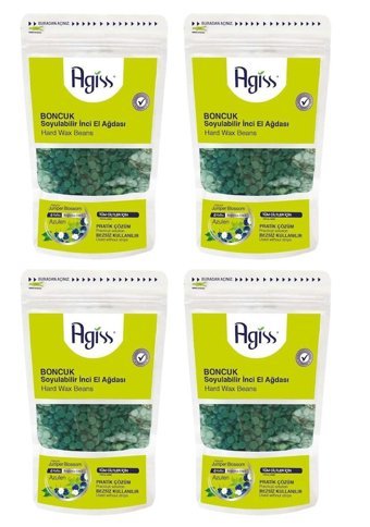 Agıss Azulen Juniper Blossom Soyulabilir Tüm Ciltler İçin Boncuk Ağda 4x220 gr