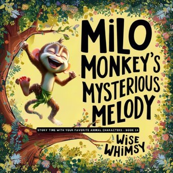 Milo Monkey'S Mysterious Melody (Story Time With Your Favorite Animal Characters, Band 14) Whimsy, Wise Young Minds Publishing