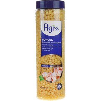 Agıss Natural Normal Ciltler İçin Boncuk Ağda 400 gr