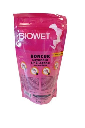 Bıoweet Soyulabilir Pudralı Hassas Ciltler İçin Boncuk Ağda 220 gr