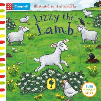 Lizzy The Lamb: A Push, Pull, Slide Book Books, Campbell Campbell Books